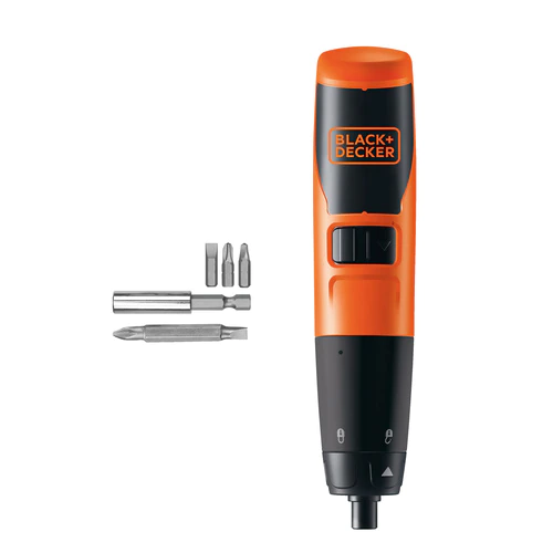 Black and Decker Direct Plug Cordless Screwdriver with Bonus Bits